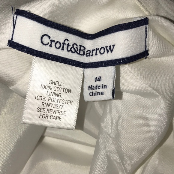 Women’s white long skirt cotton & polyester - Picture 4 of 4